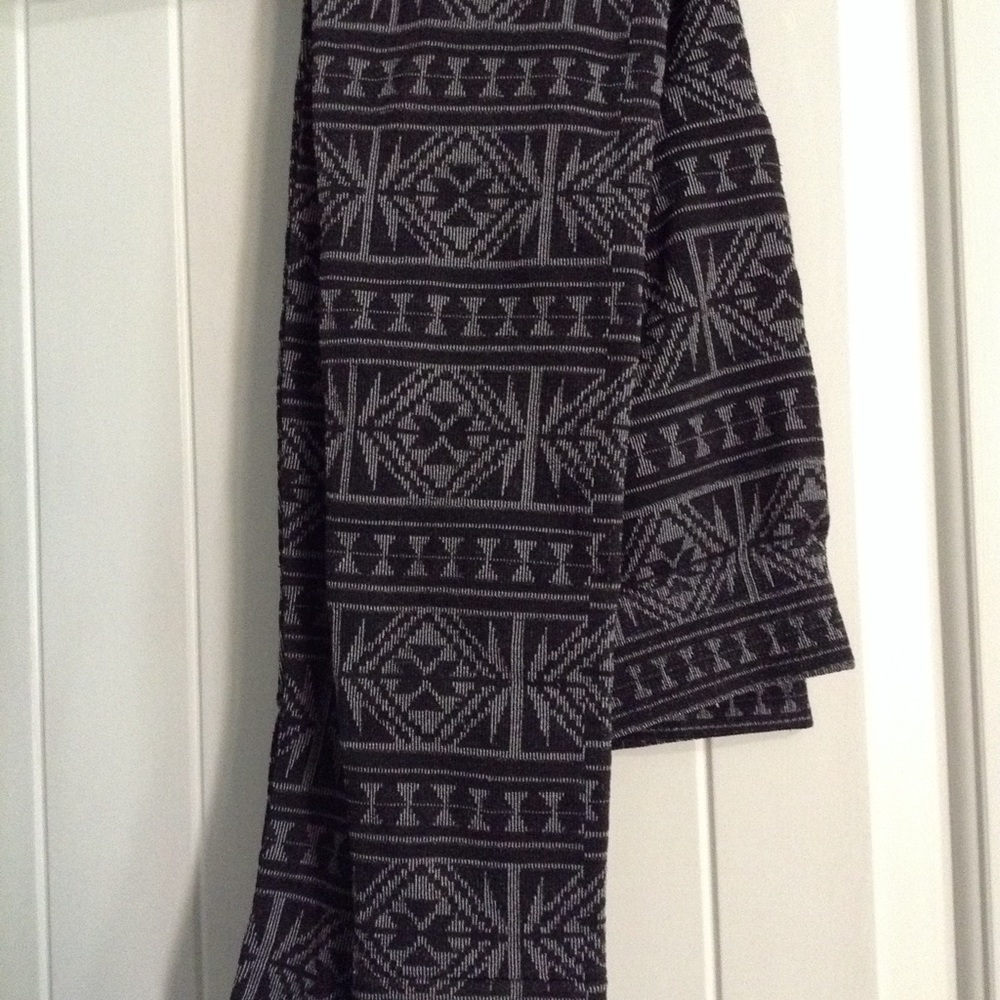 Tribal Print Lined Leggings
